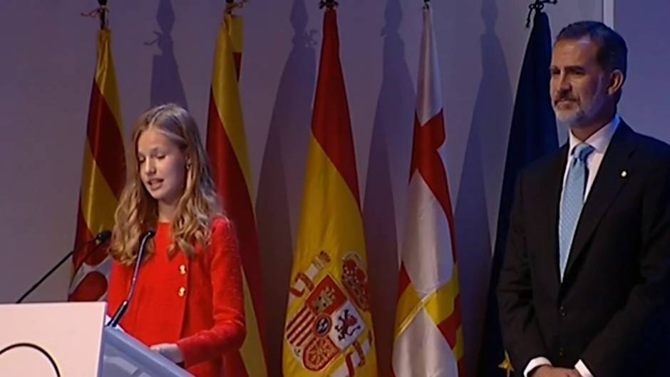 Princesa Leonor: "Cataluña siempre ocupará un lugar especial en mi corazón"