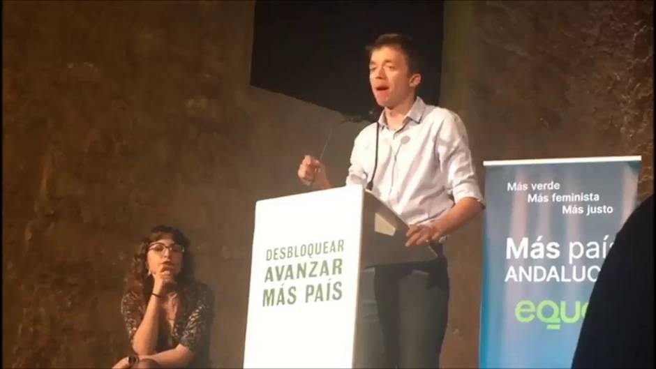 Mitin de Íñigo Errejón en Jerez