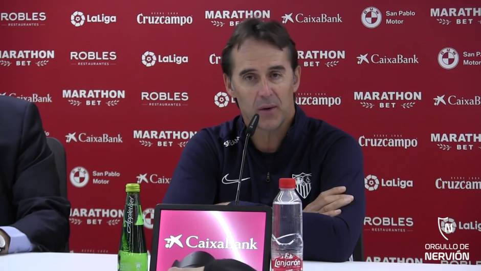 Lopetegui sobre como afronta el SFC el derbi