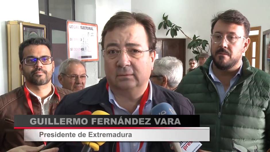 Presidente autonómicos votan y llaman a la participación el 10N