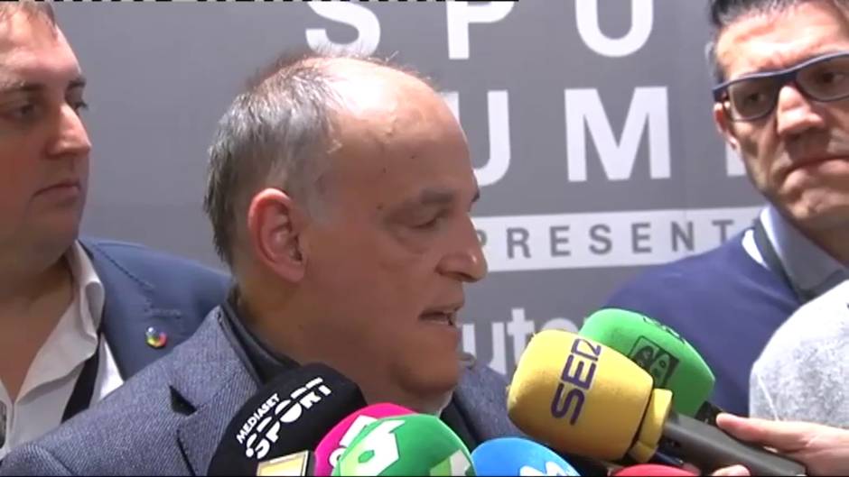 Javier Tebas relativiza la decisión del juez sobre el partido en Miami: "vamos a seguir intentándolo"