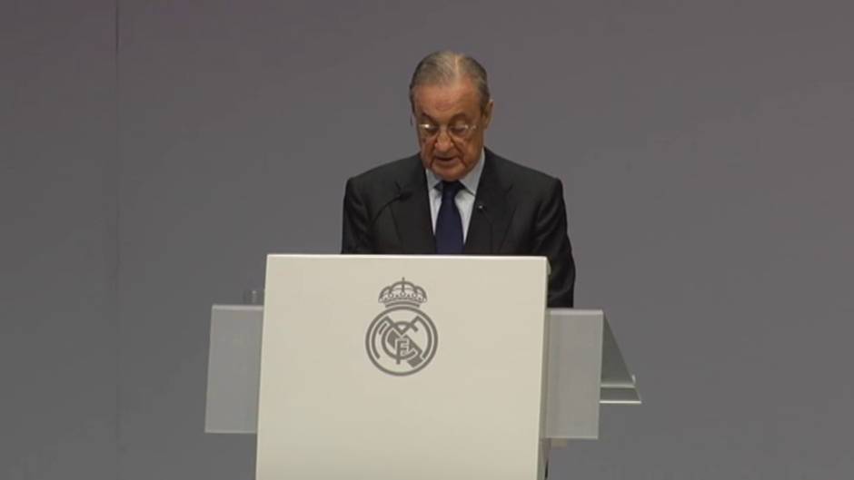 Florentino Pérez asegura que el Real Madrid atraviesa "un proceso de transformación"