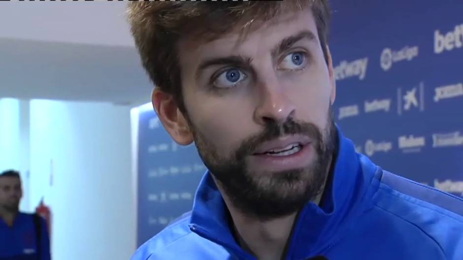 Piqué deja claro su compromiso con el Barça y elude las críticas: "Es parte del circo"