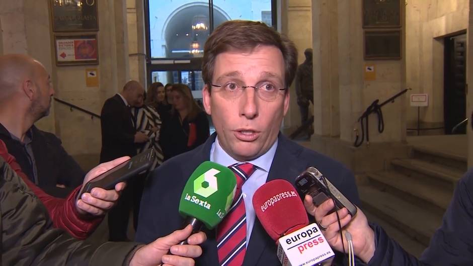 Almeida reitera el 'no' del PP a reprobar a Ortega Smith