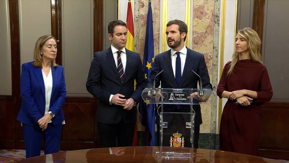 Casado pedirá ya que Sánchez explique los ERE en el Congreso