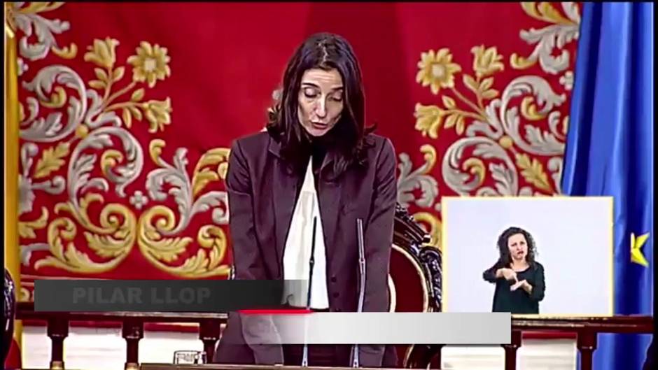 Pilar Llop, elegida nueva presidenta del Senado