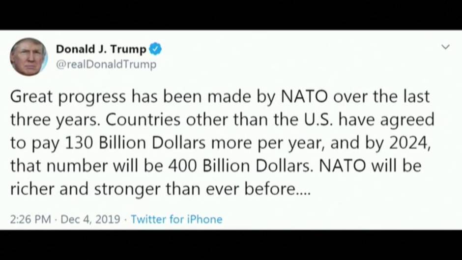 Donald Trump resta importancia al vídeo de algunos presidentes mofándose de él