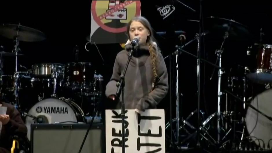 Greta Thunberg: "El cambio va a llegar tanto si quieren como si no"