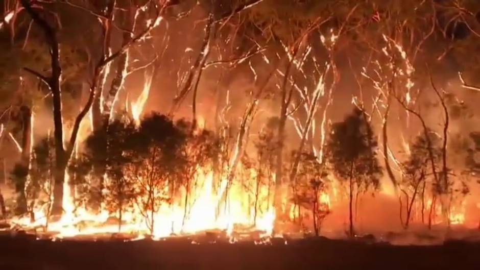 La sequía aumenta los incendios en Australia