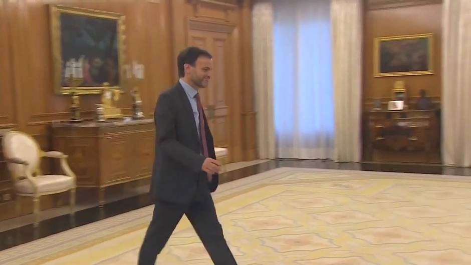 Felipe VI recibe a Jaume Asens para la ronda de contactos