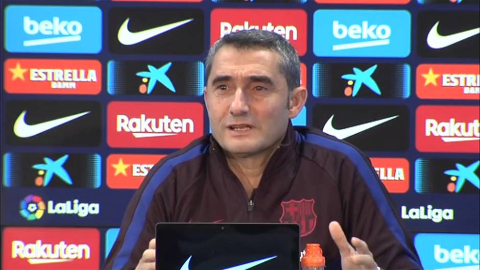 Valverde: "No estamos pensando más allá del partido de mañana"