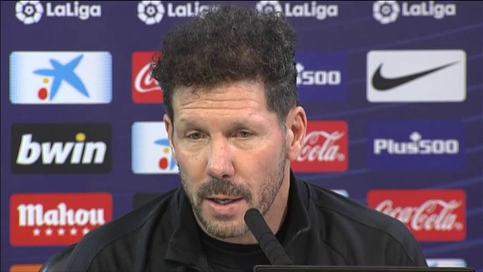 Simeone: "Tenemos la necesidad de mejorar en Liga"