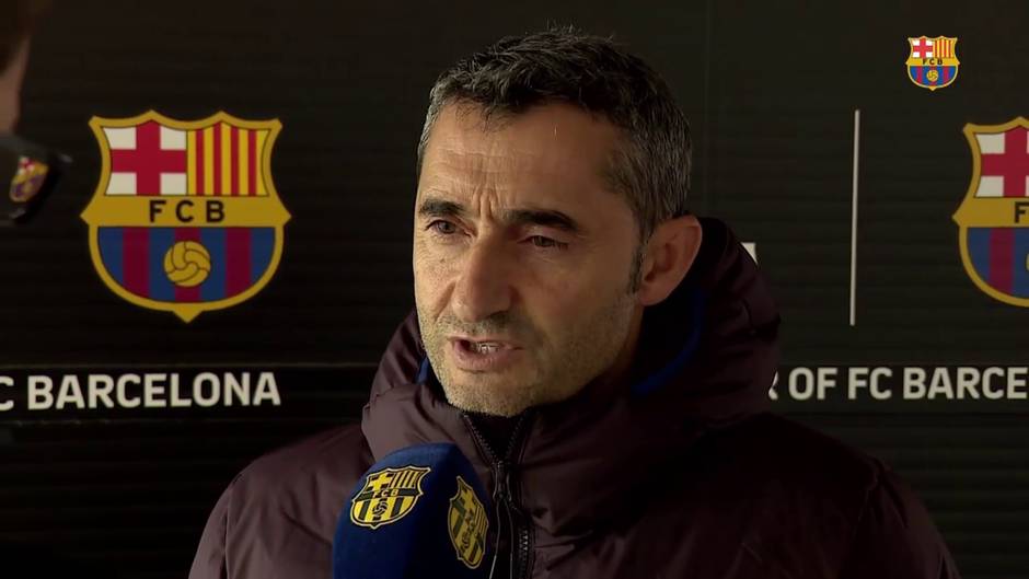 Valverde sobre el Nápoles: "Es un rival duro"