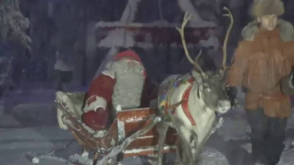 Papá Noel ya está de viaje para llegar esta noche a nuestras casas