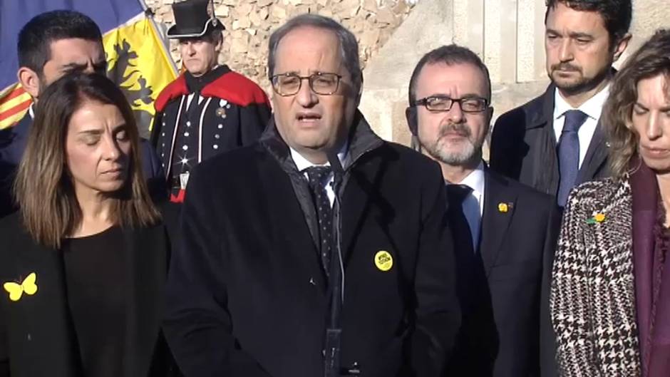 Torra contesta al Rey: "Lo que es una seria preocupación es el Estado español"