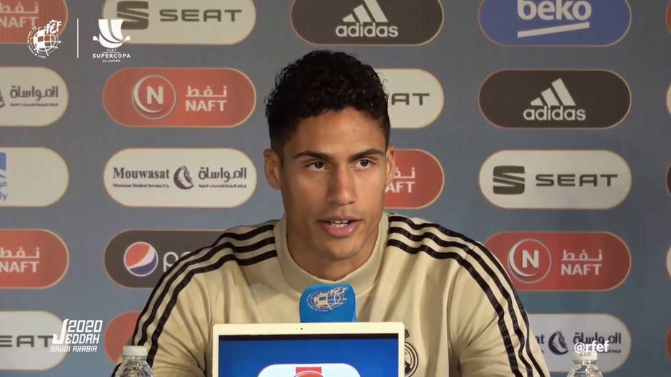 Varane: "Somos el Real Madrid, no hay excusas"