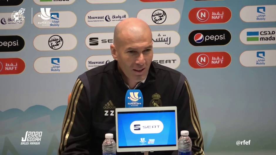 Zidane: "Me veo mejor entrenador que antes"