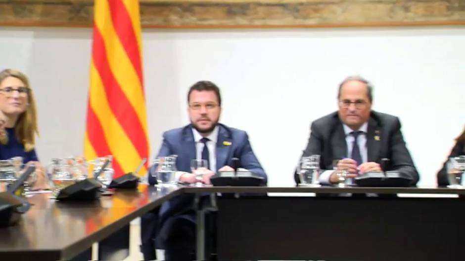 Torra reúne a los partidos y asociaciones independentistas