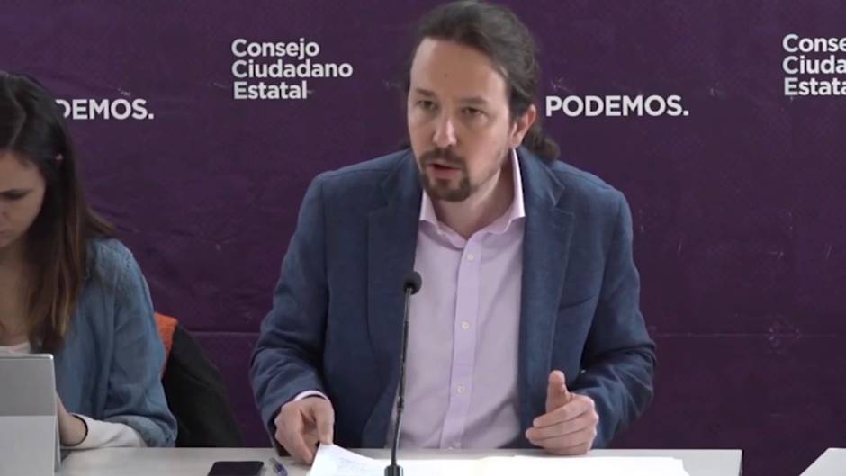 Iglesias convoca asamblea estatal de Podemos para marzo