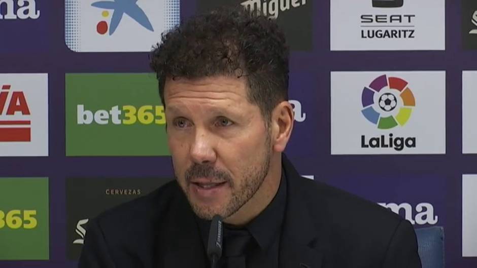 Simeone: "No pudimos controlar el partido"