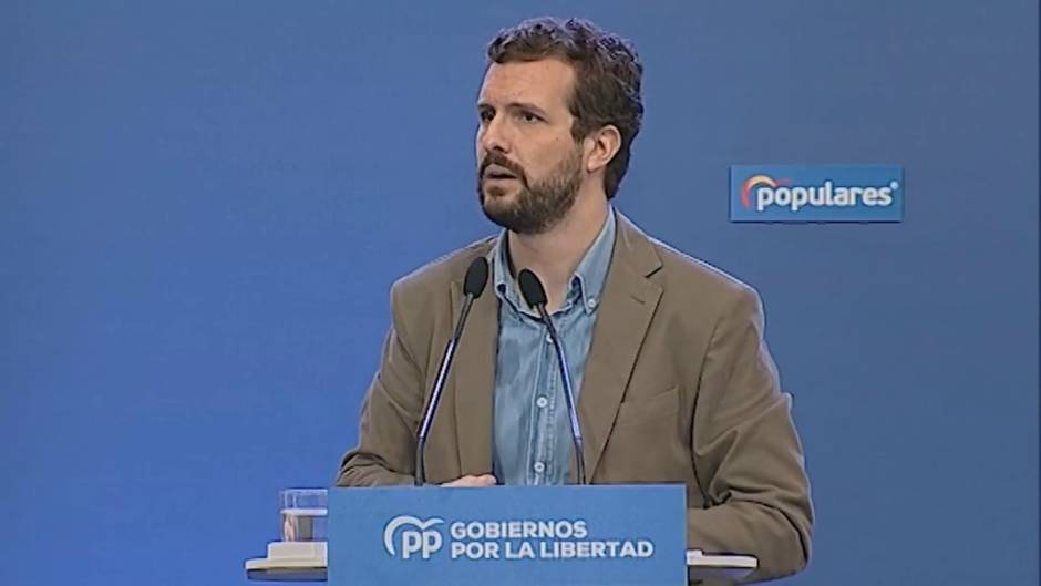 Casado acusa al Gobierno de utilizar el 'pin parental' como "cortina de humo"