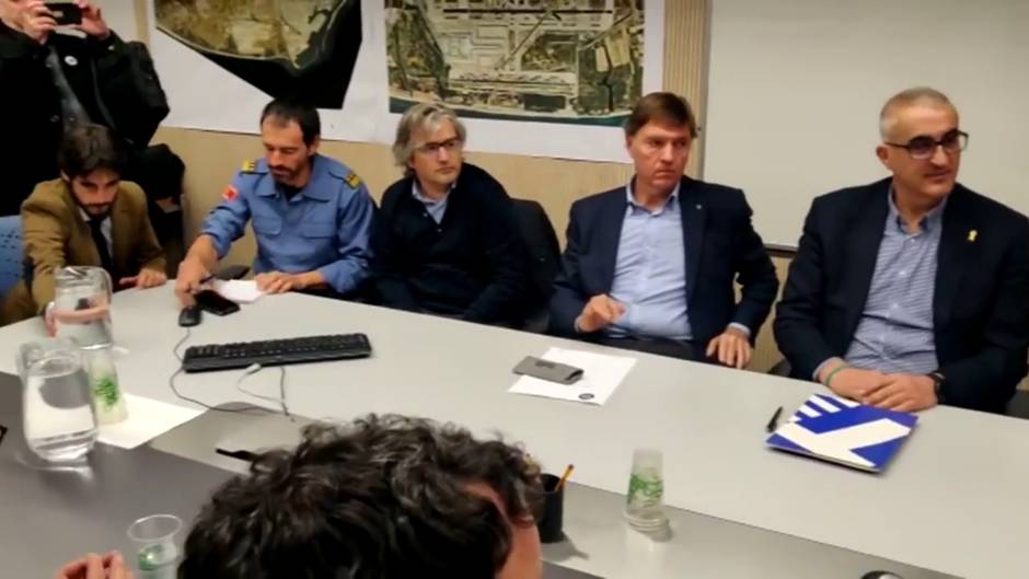 Torra encabeza una reunión sobre el temporal en Catalunya