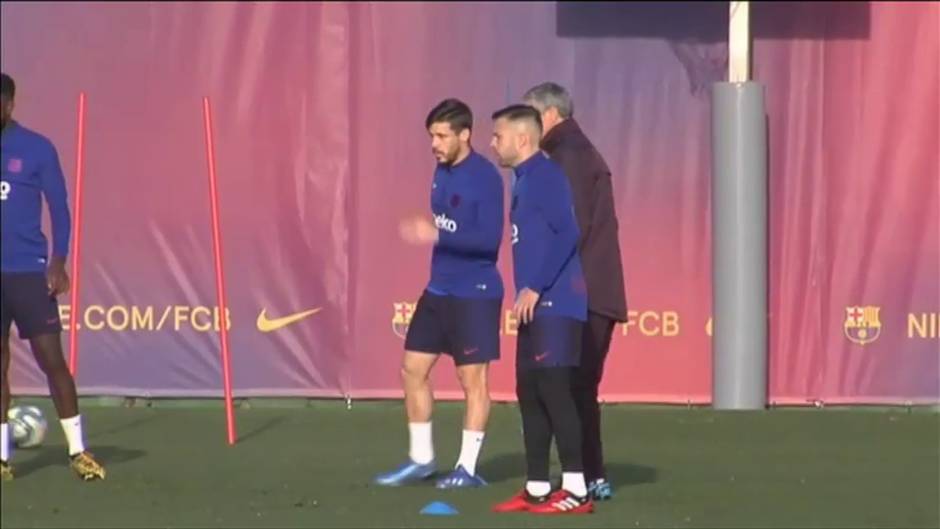 El Barça se prepara para su próximo partido de Liga contra el Valencia