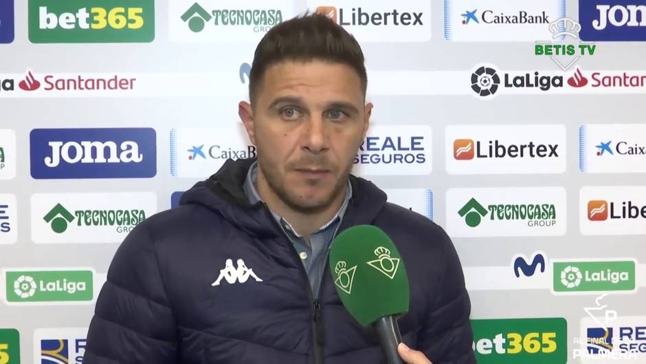 Joaquín: "No sé qué partido estaban viendo en el VAR"