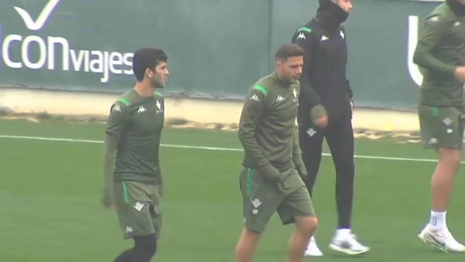 El Betis vuelve a entrenar aún indignados con lo sucedido en Getafe