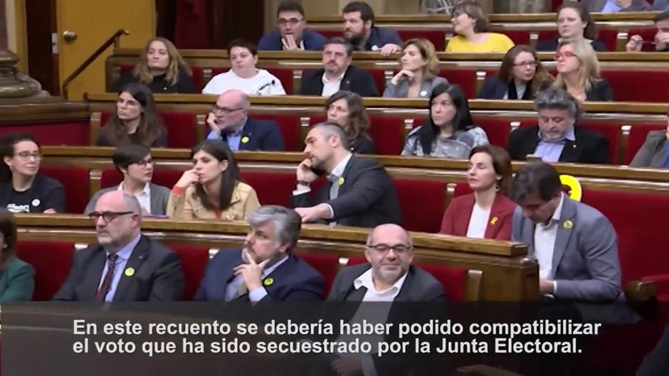 El Parlament rechaza sus Presupuestos en su primera votación sin Torra