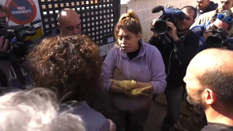 Málaga indignada con los políticos por la falta de ayudas tras el paso de Gloria