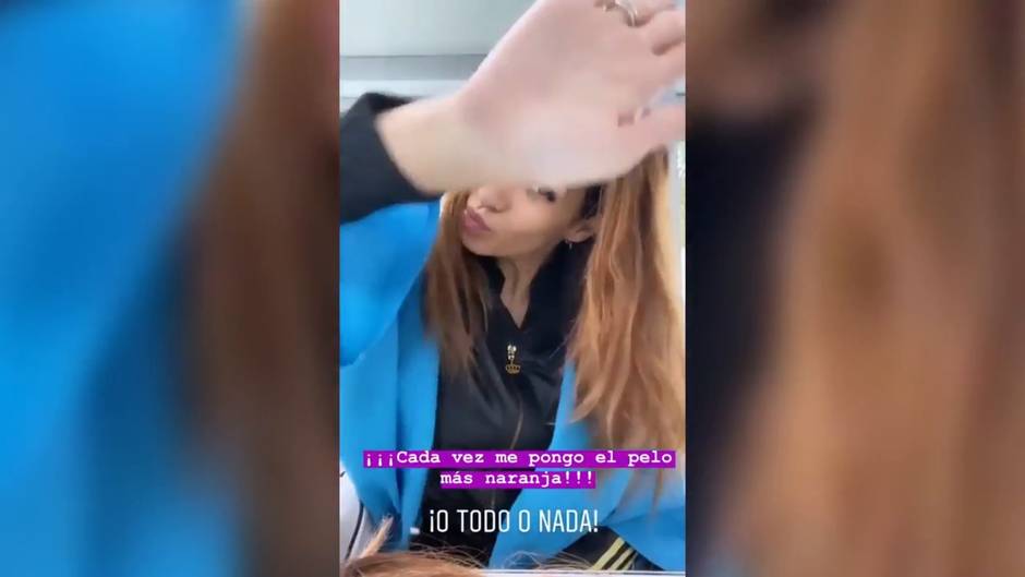 Tamara Gorro da un cambio a su 'look'