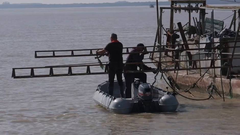 Vídeo: Duro golpe a la pesca furtiva en la desembocadura del Guadalquivir