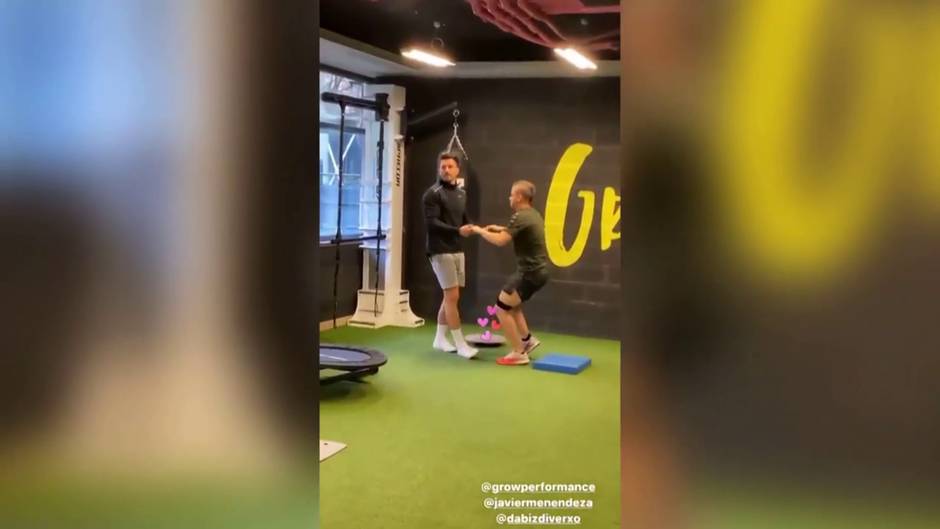 Pedroche y Dabiz Muñoz se ponen en forma