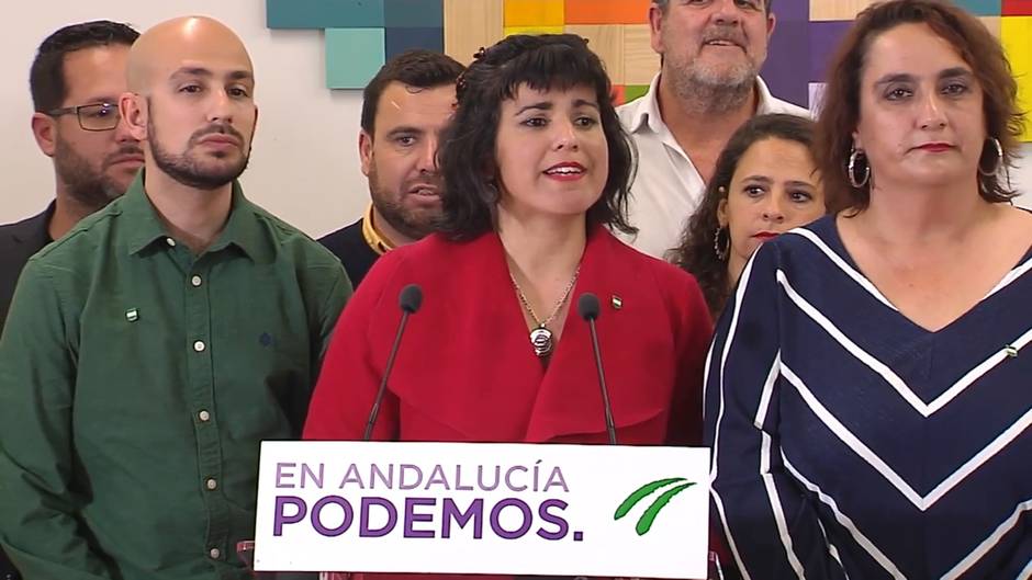 Teresa Rodríguez: "Los que estamos haciendo el tonto somos los andaluces"