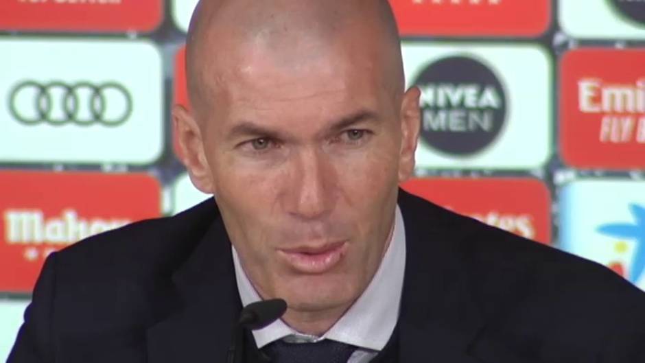 Zidane: "Tenemos que mejorar en el aspecto físico y defensivamente"