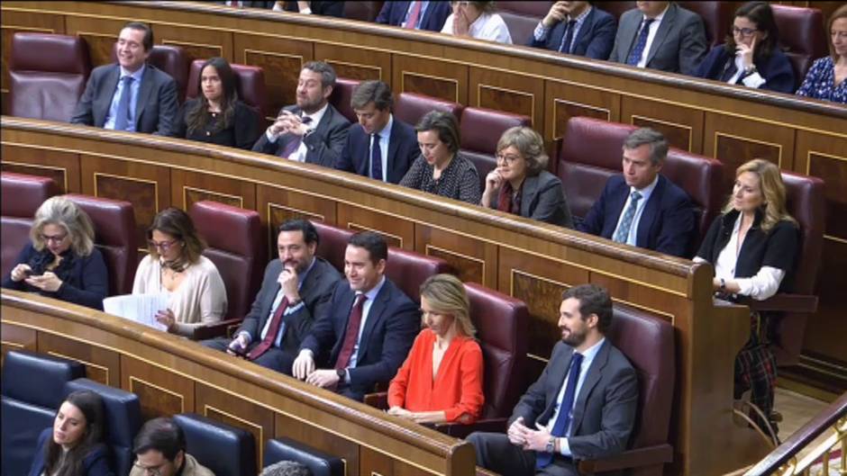 Casado a Sánchez: "Aún está a tiempo de rectificar y si lo hace tendrá nuestra mano tendida"