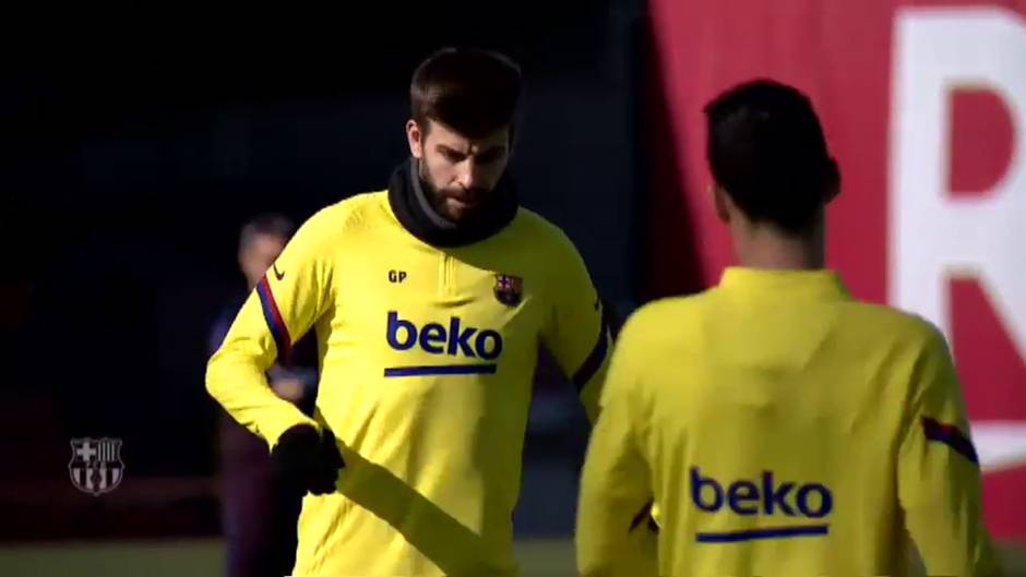 El Barça entrena e intenta abstraerse de las polémicas de la directiva