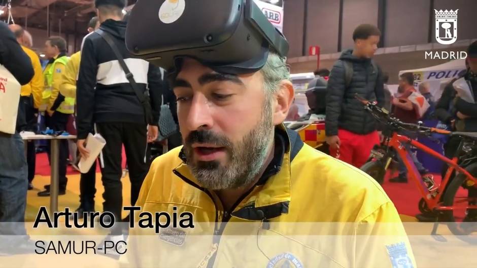 El Cuerpo de Bomberos de Madrid participa en SICUR 2020