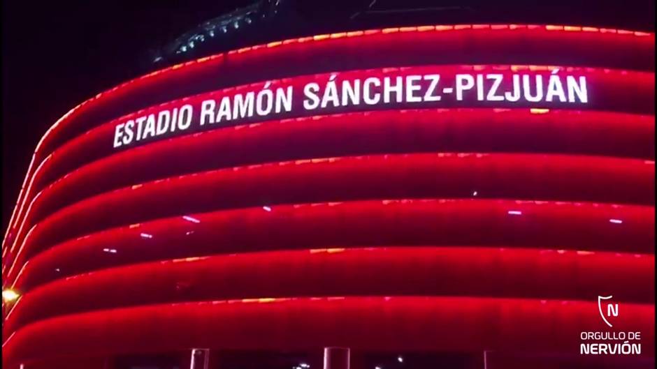 Ambiente previo en los aledaños del Sánchez-Pizjuán al partido Sevilla-Cluj