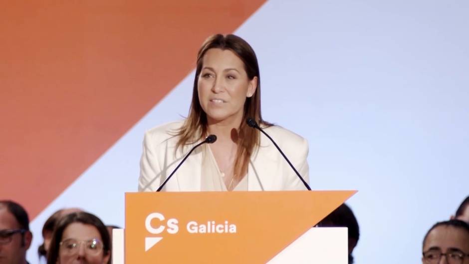 Pino presenta a Cs como "dique de contención" en Galicia