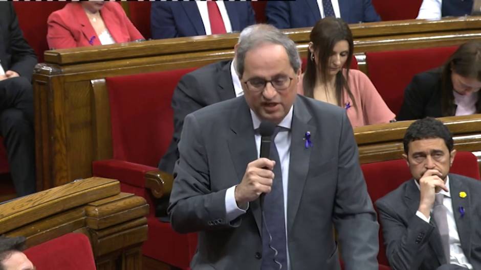 Torra quiere acordar en la mesa de negociación la fecha del referéndum