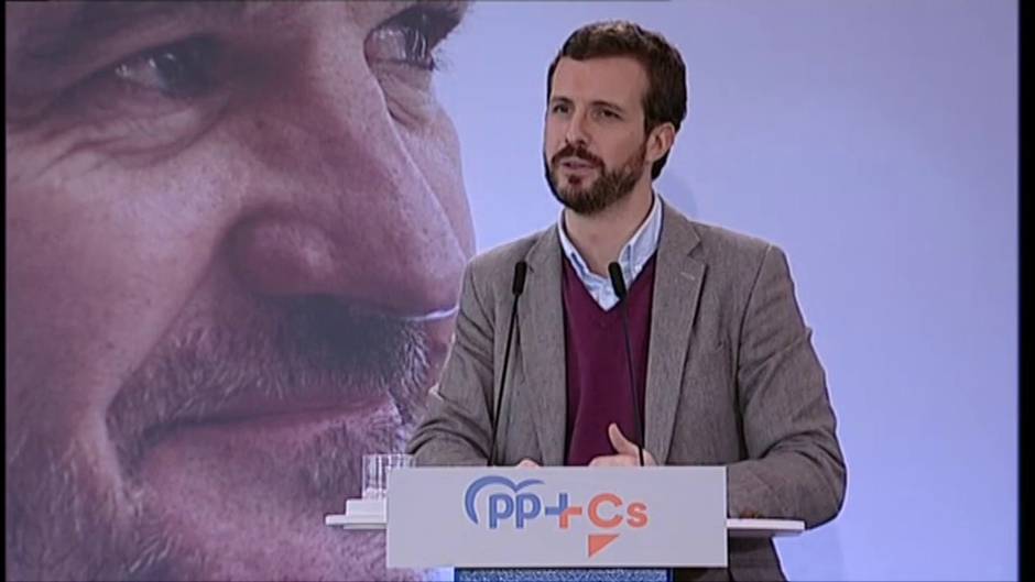 Casado asegura que Bildu y PNV "ya le han extendido el talón de cobro" a Sánchez pidiéndole el acercamiento de 200 presos etarras