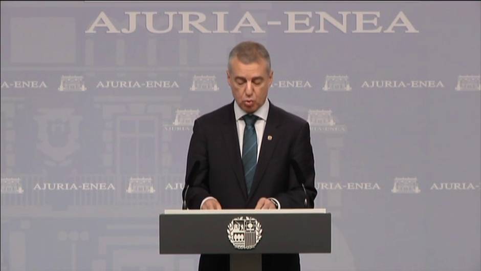 Urkullu convocará las elecciones en cuanto se levante la emergencia sanitaria