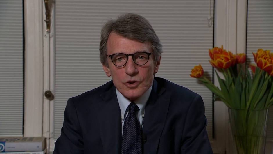 Sassoli: "Europa demuestra que está unida y lista para actuar"