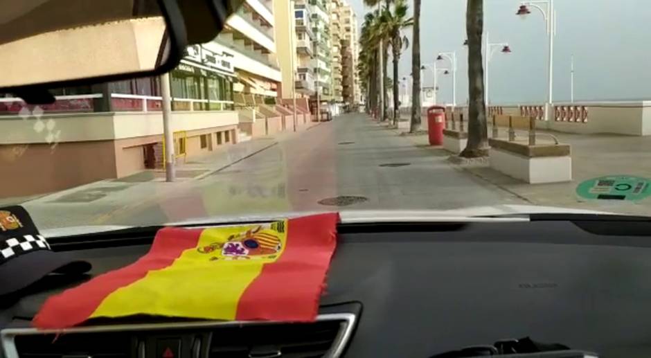 La Policía local de Cádiz agradece el compromiso de los gaditanos para luchar contra el coronavirus