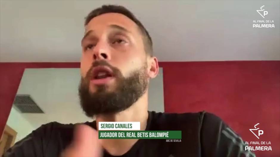 Canales, jugador del Betis, habla sobre su proyecto Coronavida y cómo ayudar a los más necesitados