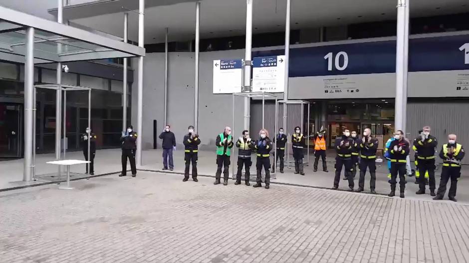 Ifema homenajea a profesionales que luchan contra propagación del Covid-19