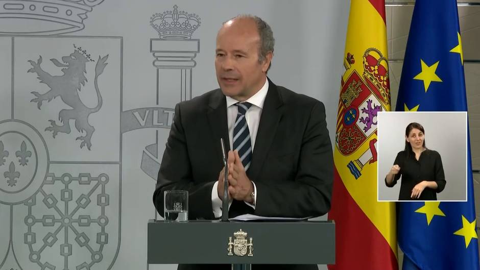 Gobierno sobre la petición de Iceta de que los presos del 1-O se confinen en casa