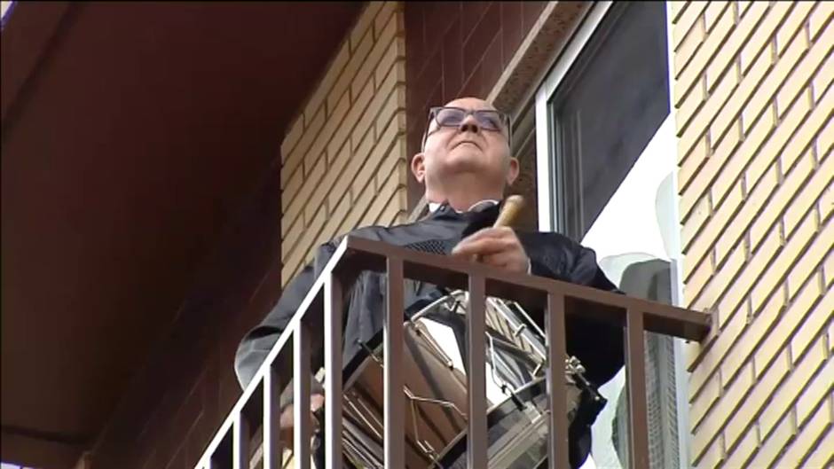 Híjar romperá la hora con tambores desde sus balcones